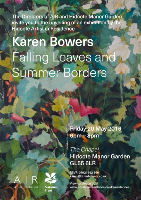 Hidcote 20th May……